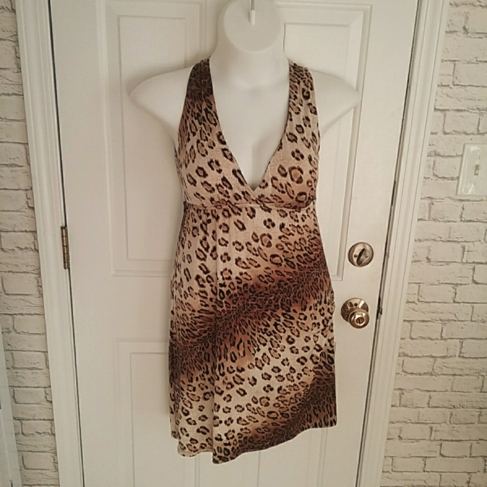Leopard  dress size M